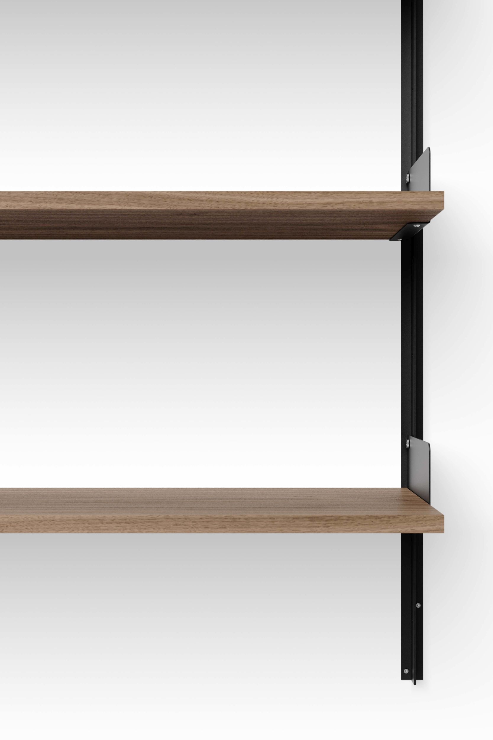 Library 1900 Wall Shelf Walnut New Works