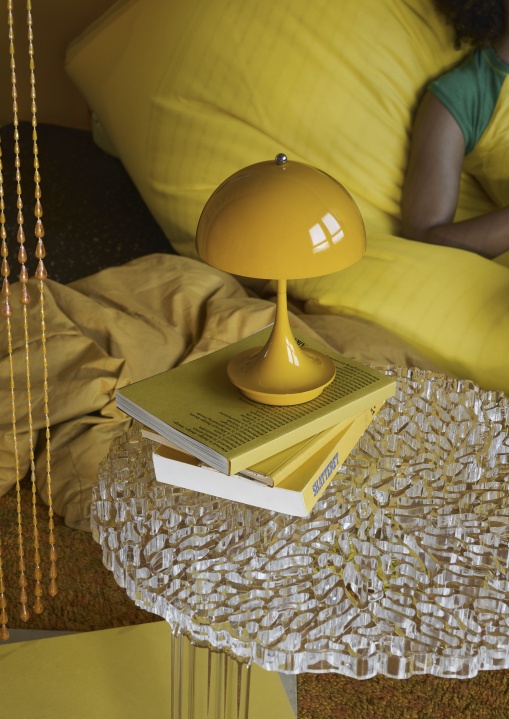 Panthella 160 Portable V3 rechargeable LED table lamp Indoor/Outdoor Louis Poulsen 