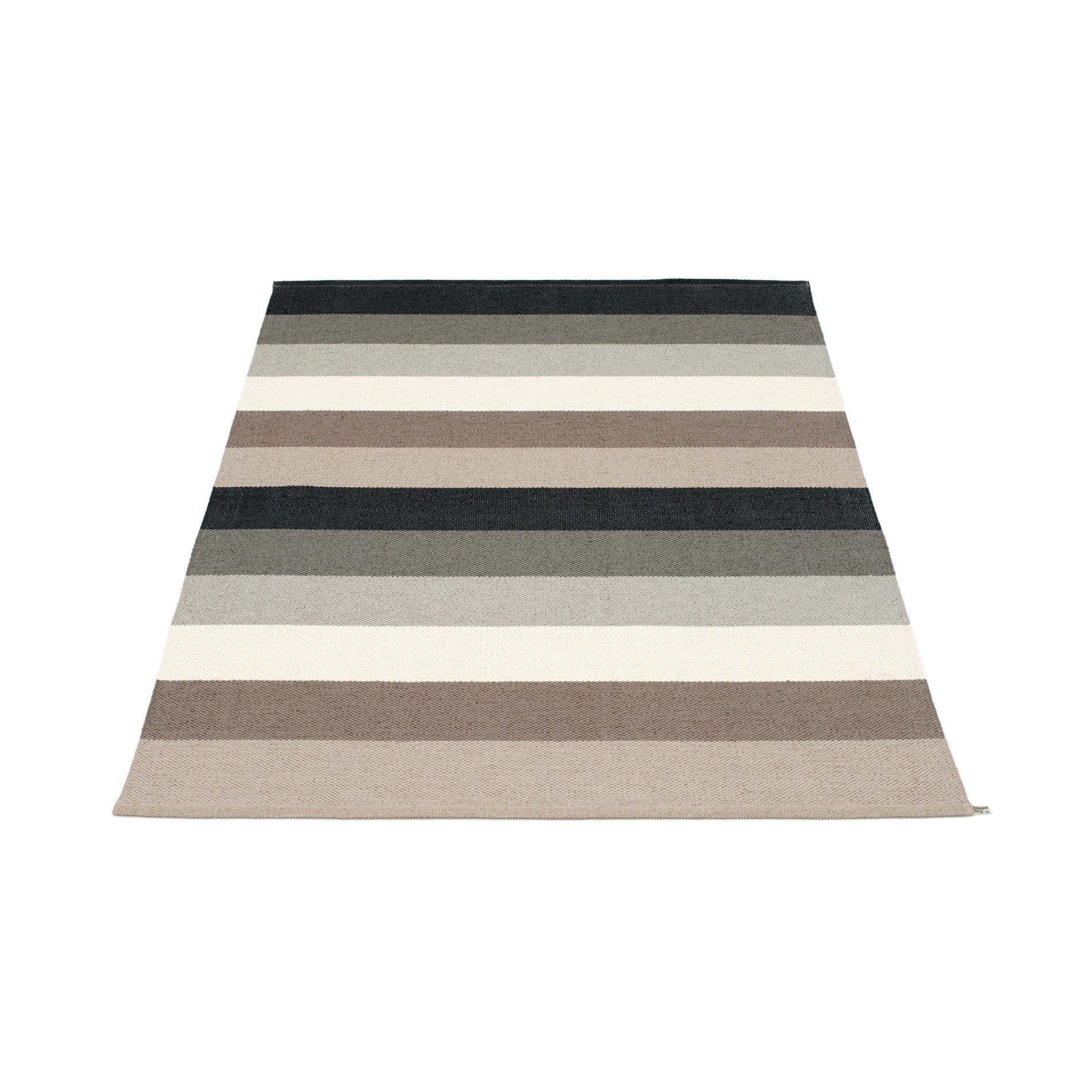Molly Plastic Carpet 140x200 cm Pappelina Boue