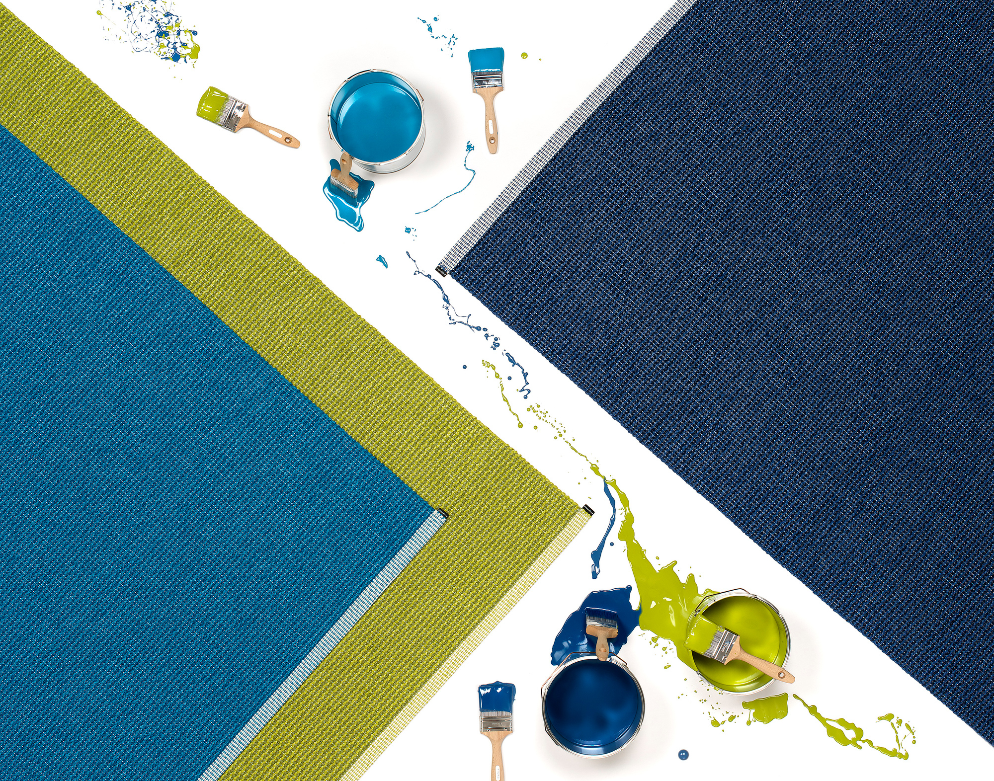 Mono Plastic Carpet 85x160 Pappelina Mud