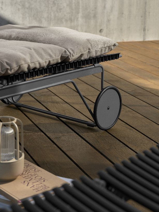 Cushion Cushion for Click Adjustable Chaise Longue Sun Lounger Outdoor Houe Howe