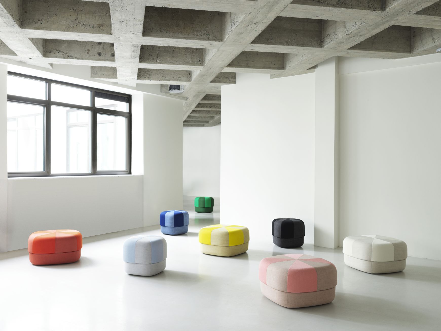 Circus Pouf Small Stool Normann Copenhagen