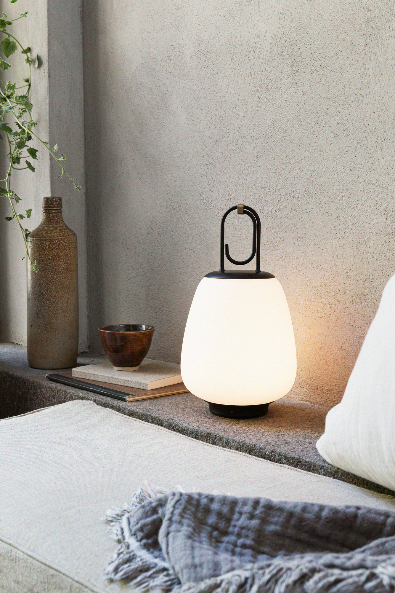 Lucca SC51 black rechargeable lamp / table lamp in-/outdoor AndTradition SINGLE PIECES