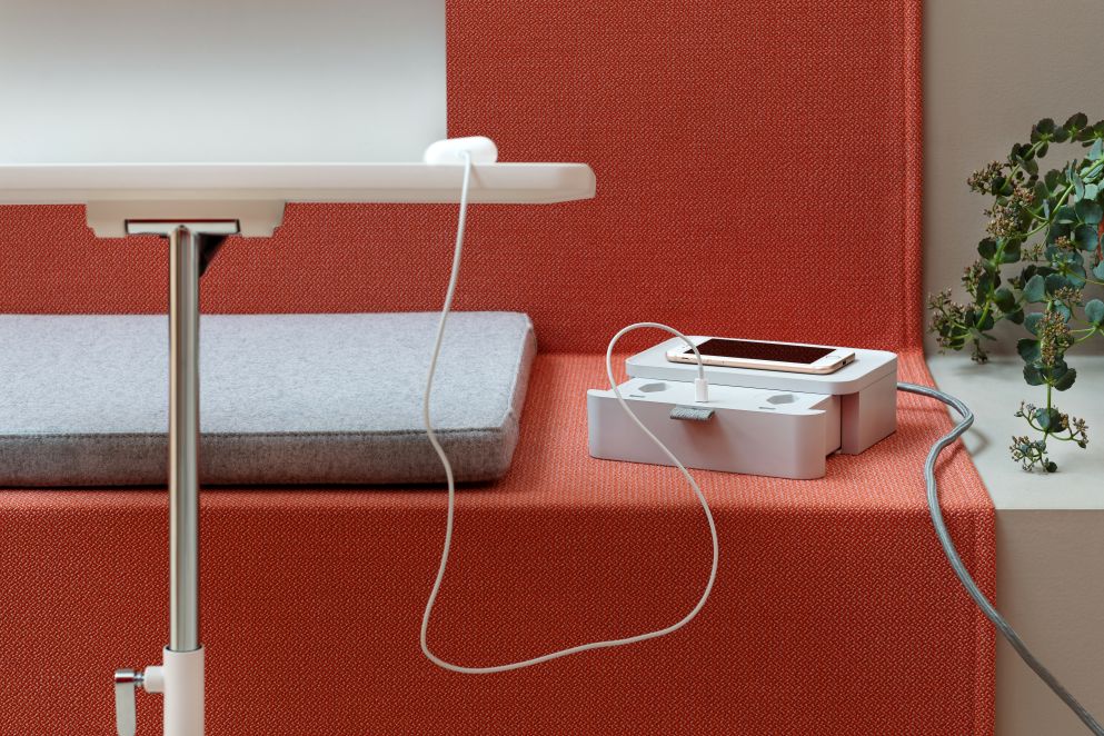Ampi Wireless Charger and Multiple Socket Vitra