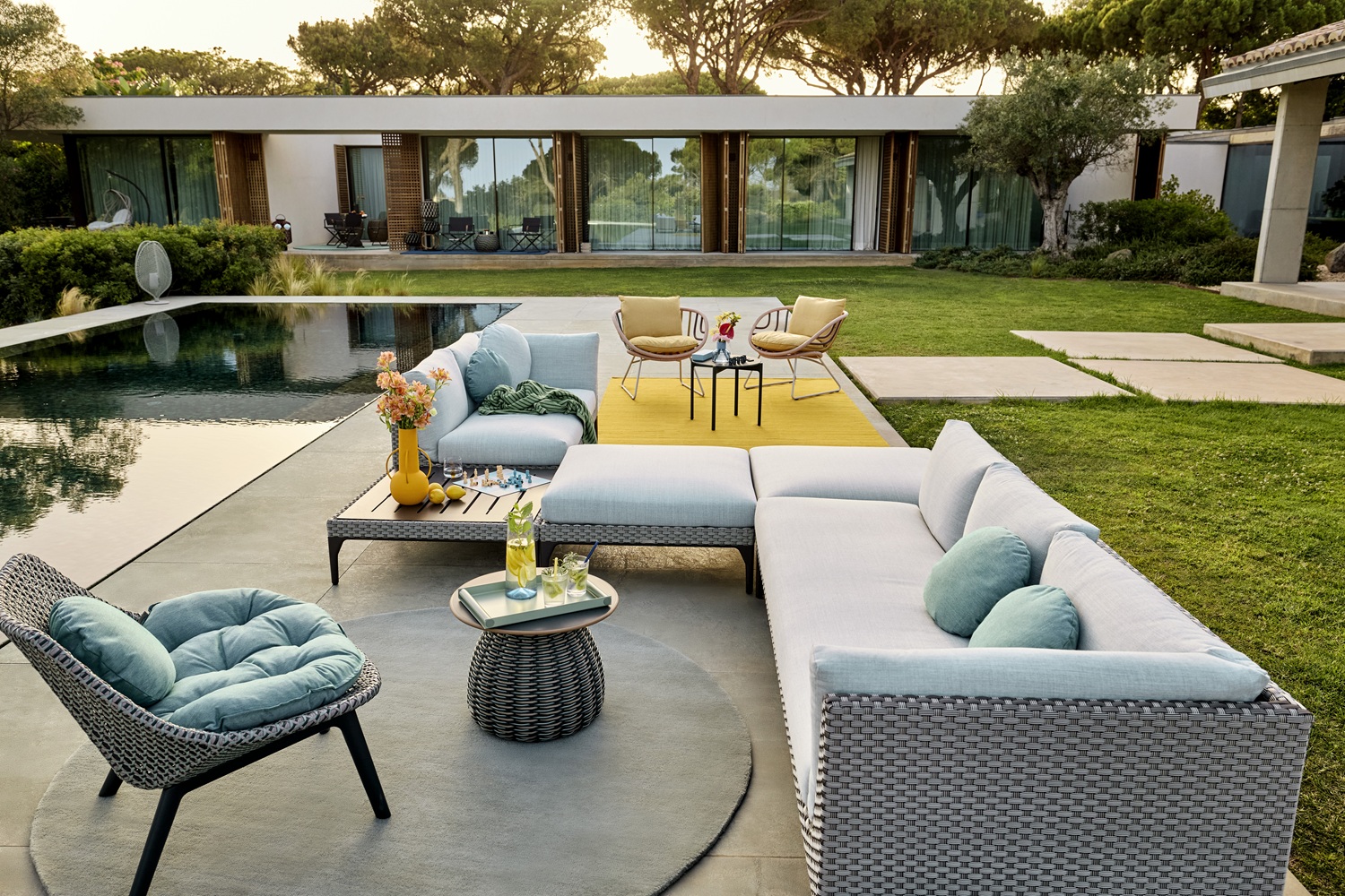Mu Sofa module left Dedon