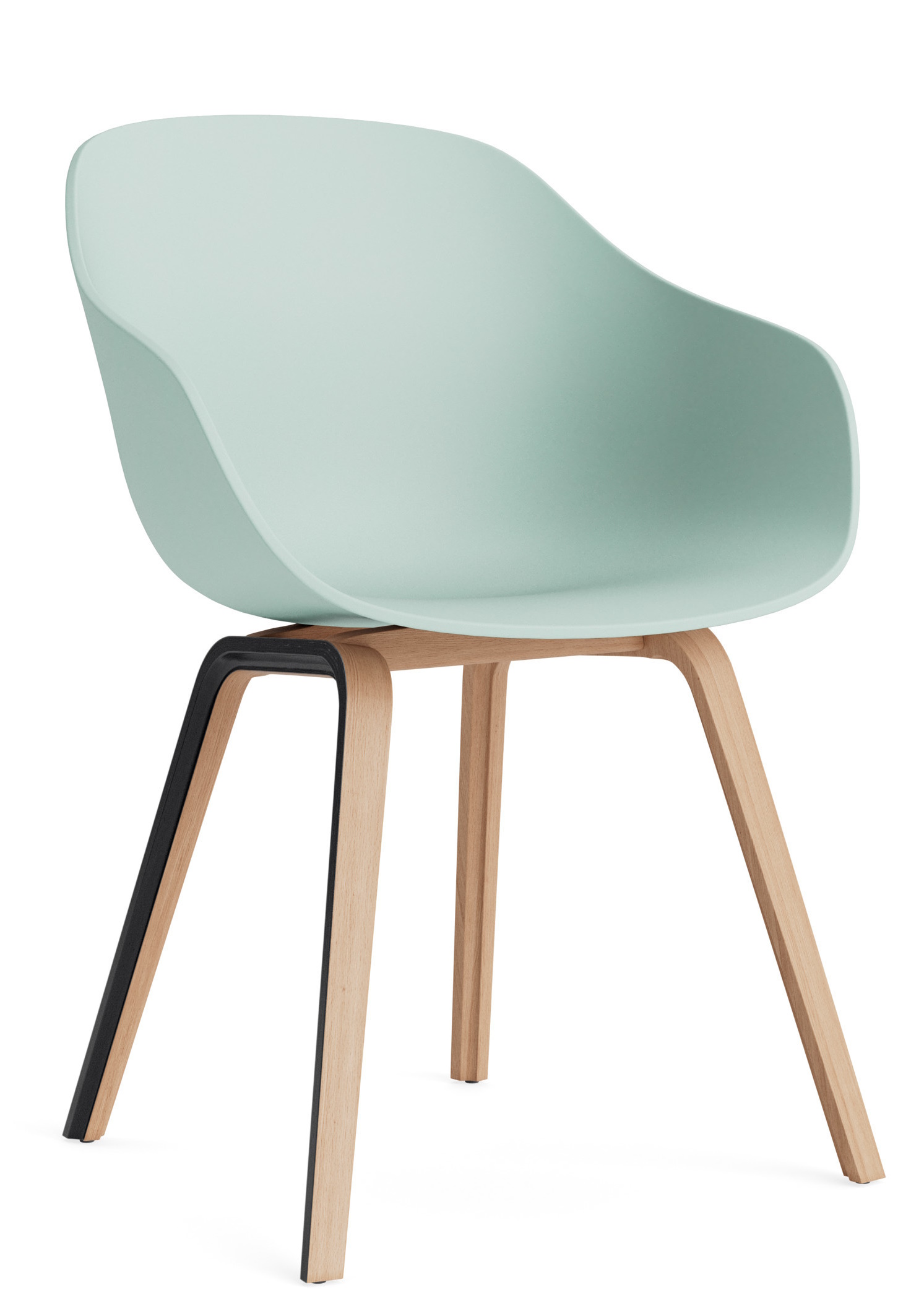 About A Chair AAC 222 Chair Oak Preferred combinations Hay Dusty mint
