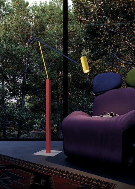 Ettorino F Floor Lamp White Catellani & Smith