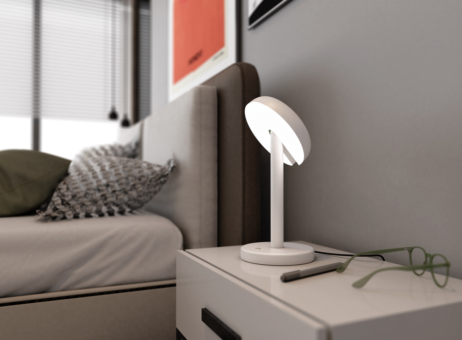 Cabriolette table lamp black Martinelli Luce