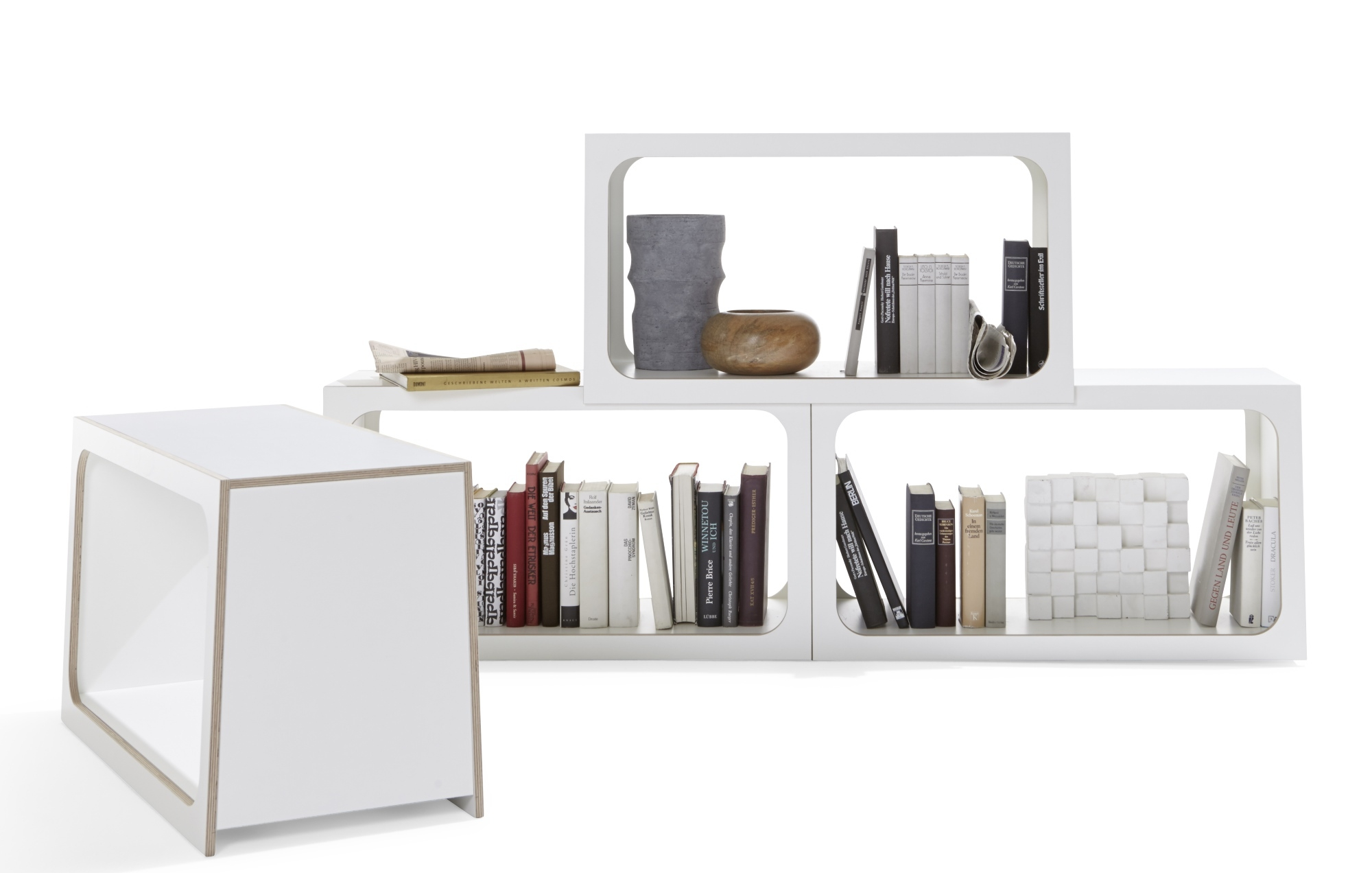 Boxit Regalmodul Müller Möbelwerkstätten -weiss