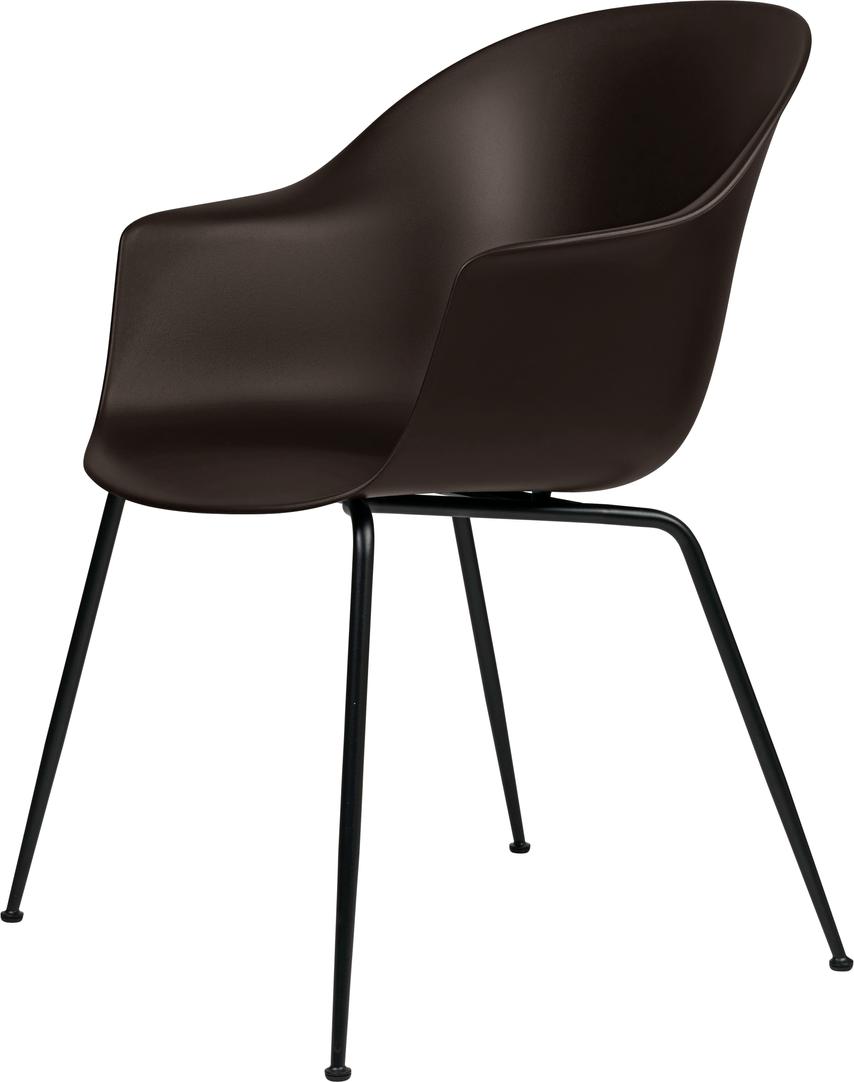 Bat Chair Dining Chair Indoor / Outdoor Frame Black Gubi