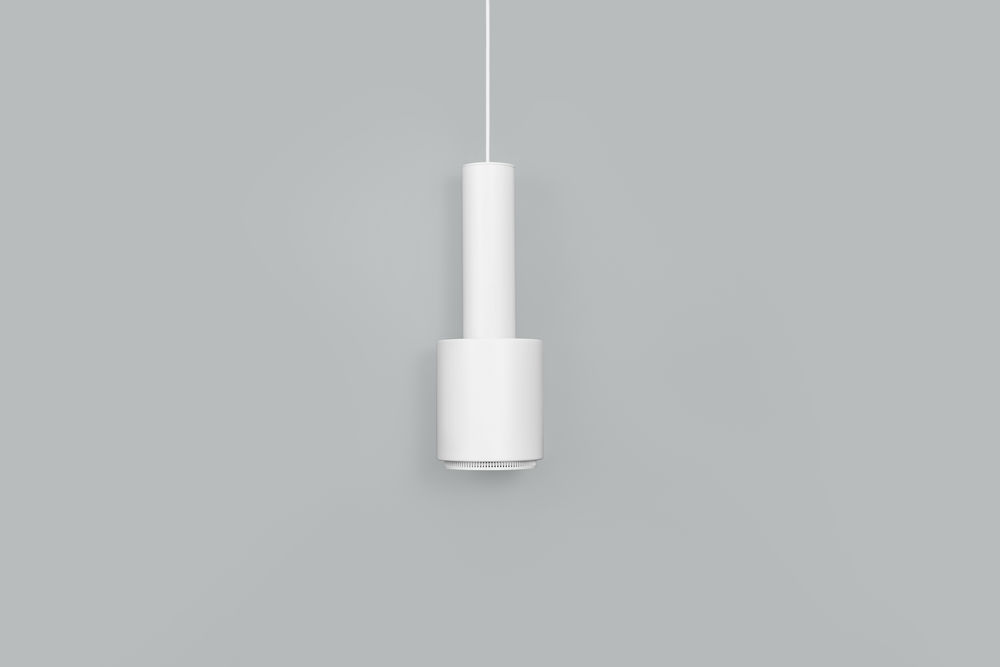 A110 Hand Grenade Pendant white Artek