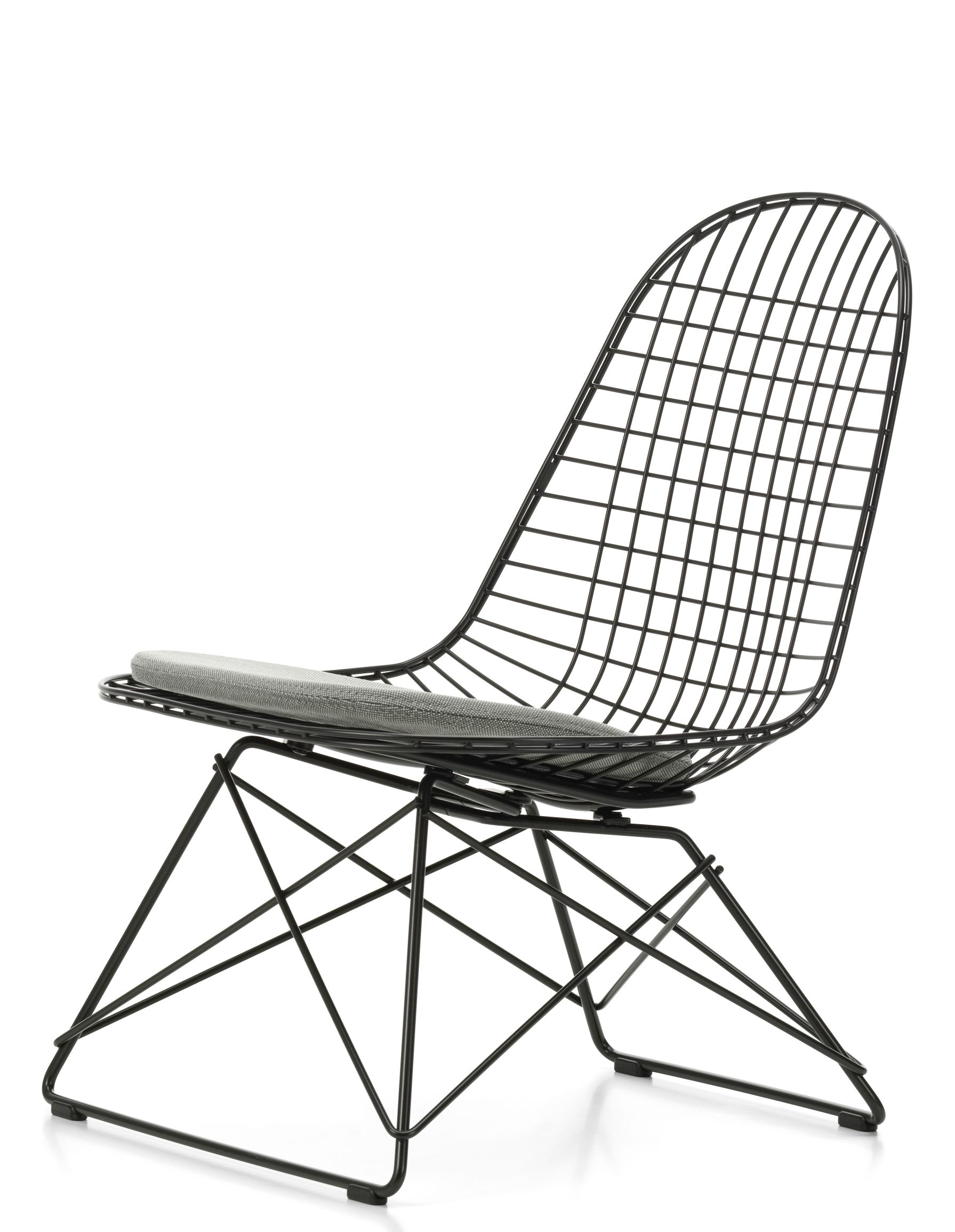 LKR-5 Wire Chair Chair with Seat Cushion Vitra