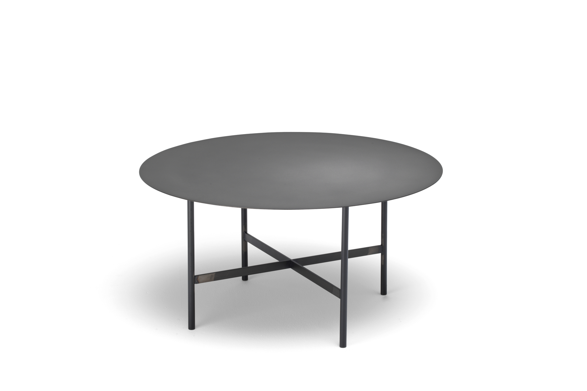 BETA coffee and side table large smoke matt Müller Möbelfabrikation