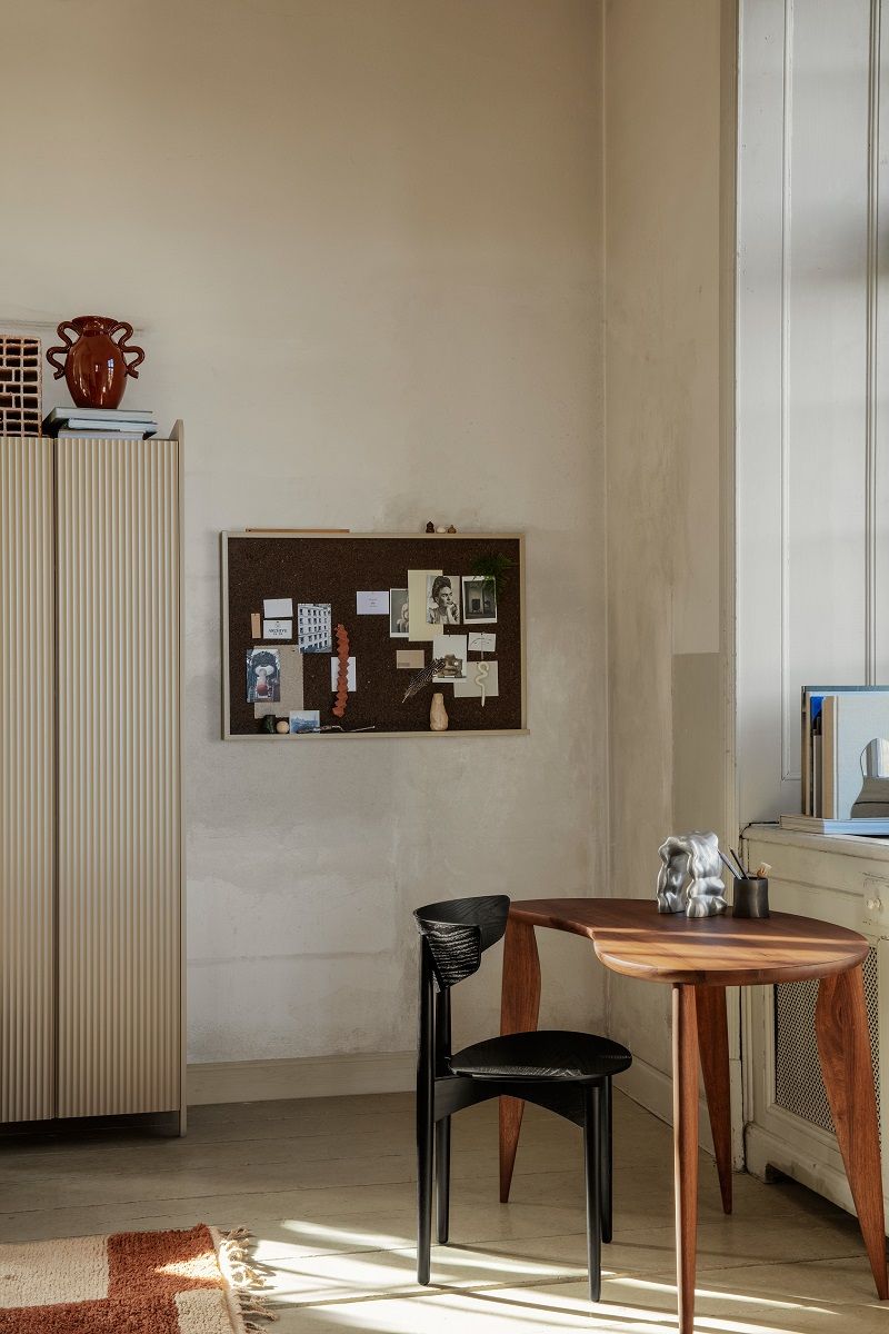 Feve Desk Walnut Wood Ferm Living 