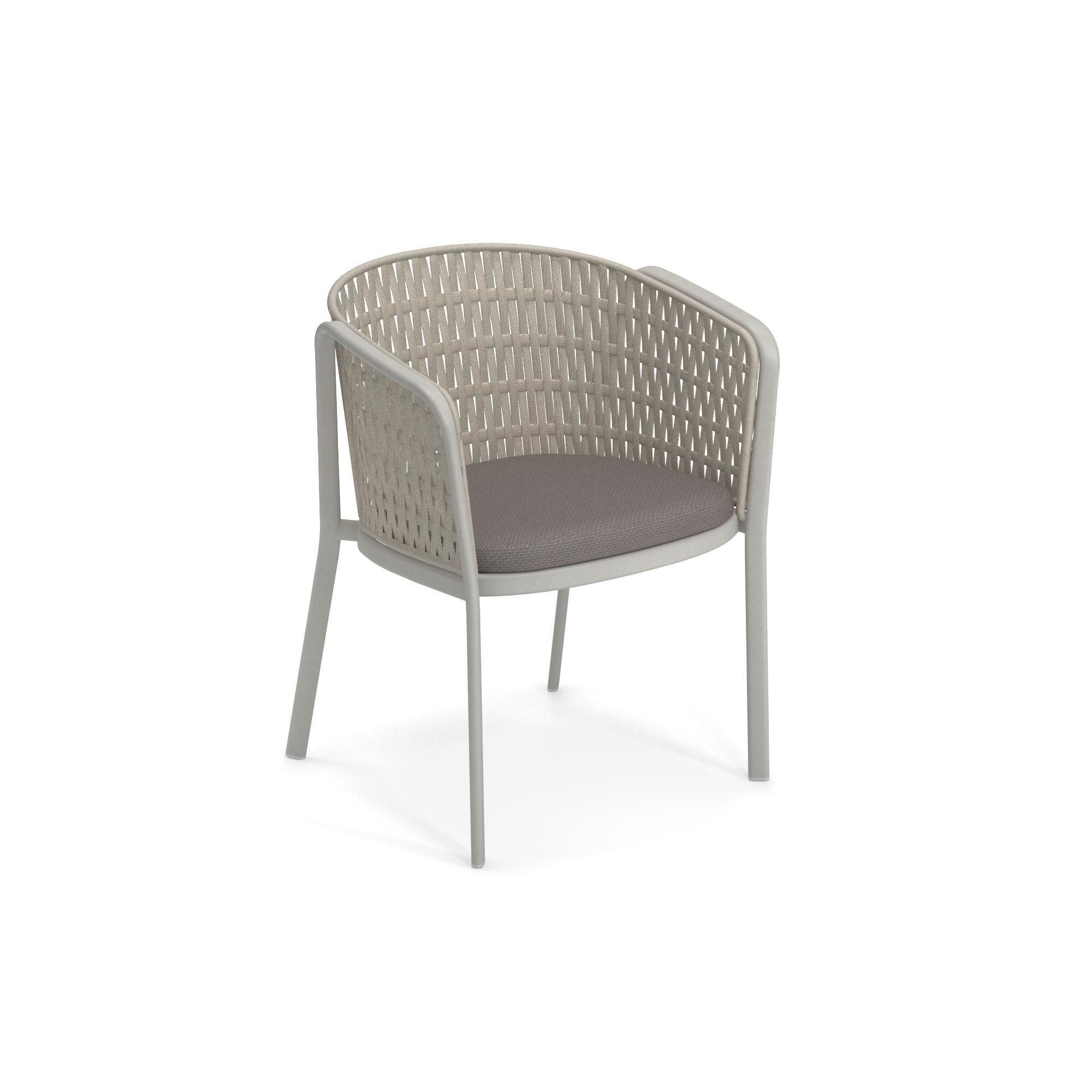 Carousel 1214 Outdoor Armchair Emu White / Melange Ivory