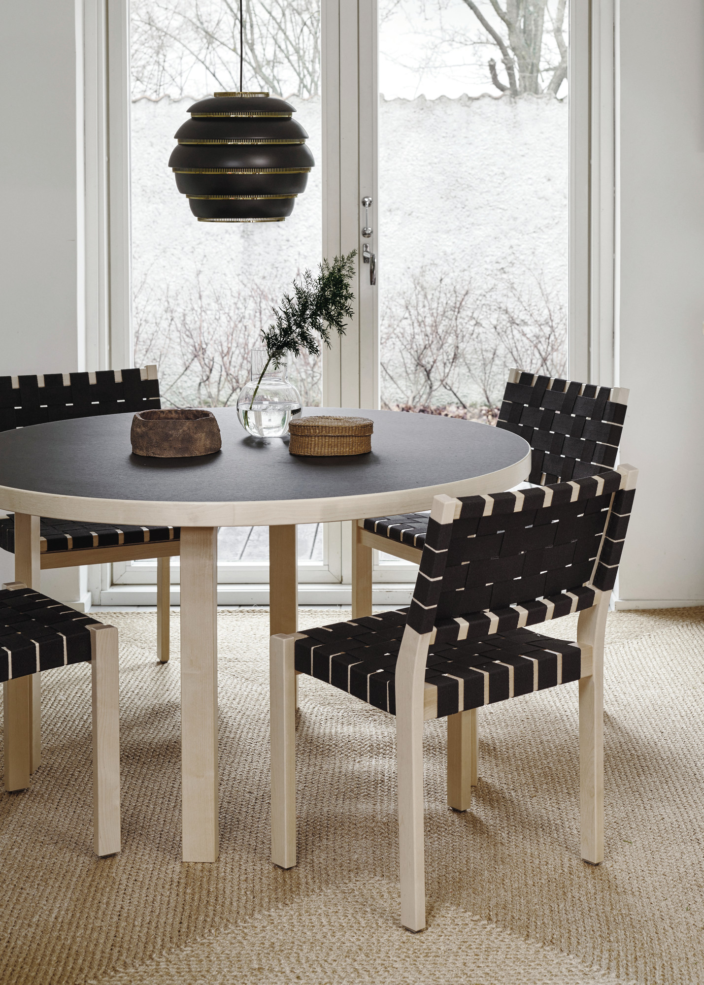 A331 Beehive Pendant light black Artek QUICK SHIP