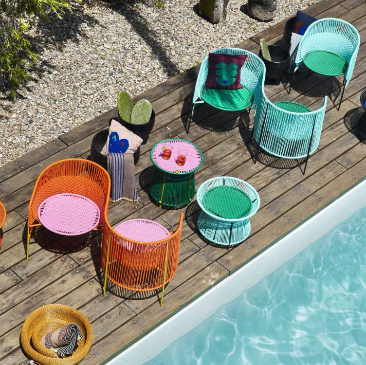 Caribe Lounge Chair Armchair Outdoor ames