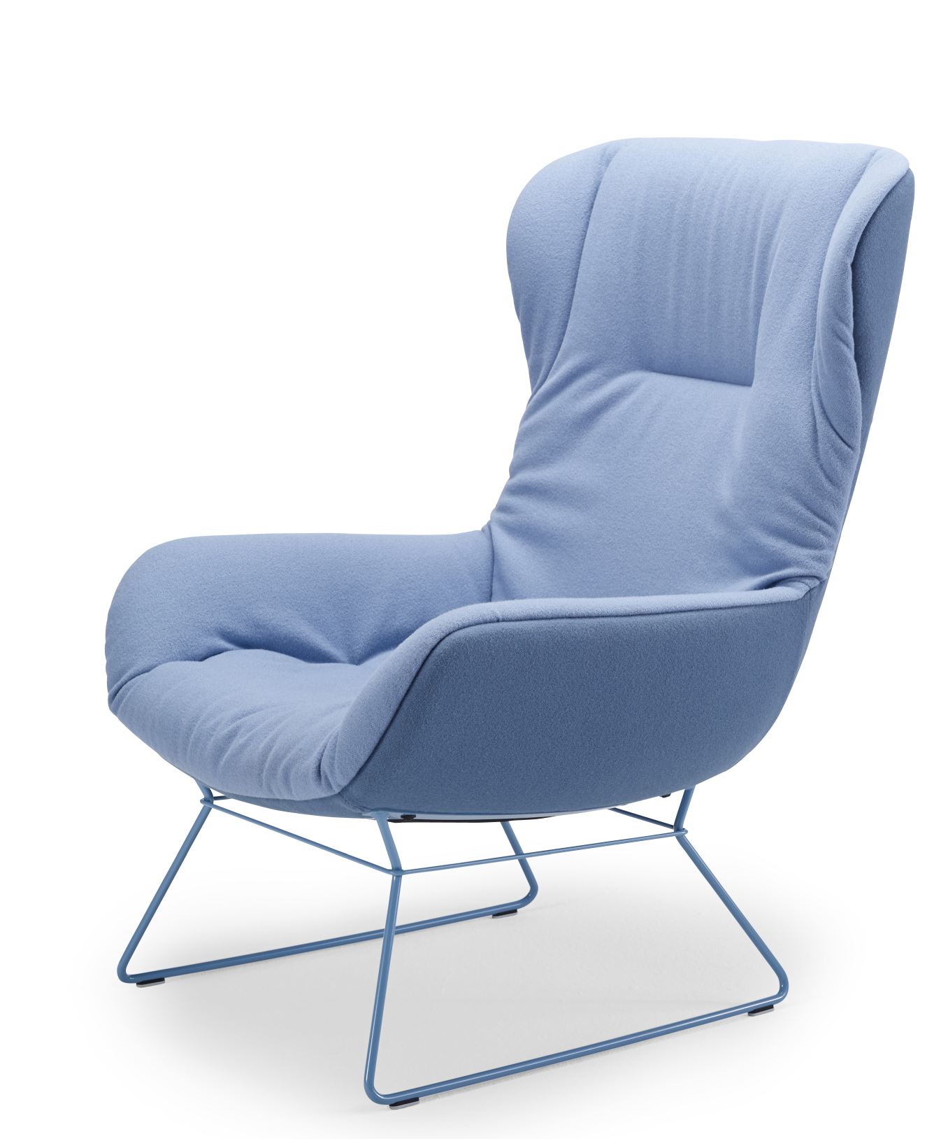 Leya cocktail wingback armchair Freifrau Manufaktur