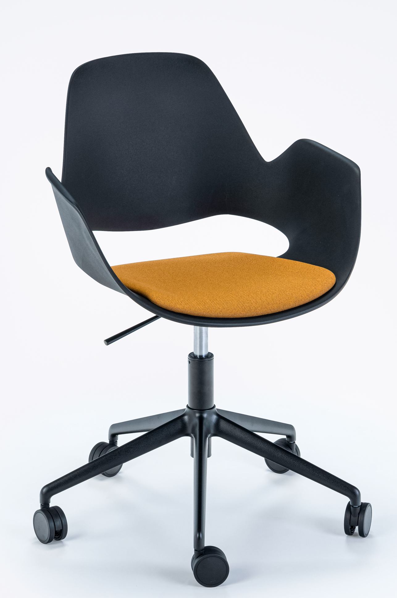 Falk Swivel Chair Five Star Base with Castors Houe