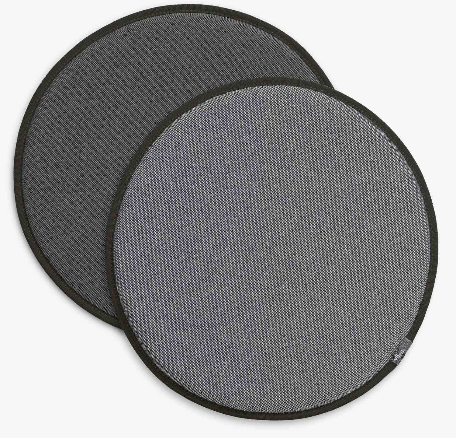 Seat Dot Sitzkissen Vitra-dunkelrot-nero / dunkelrot-eisblau SINGLE PIECES