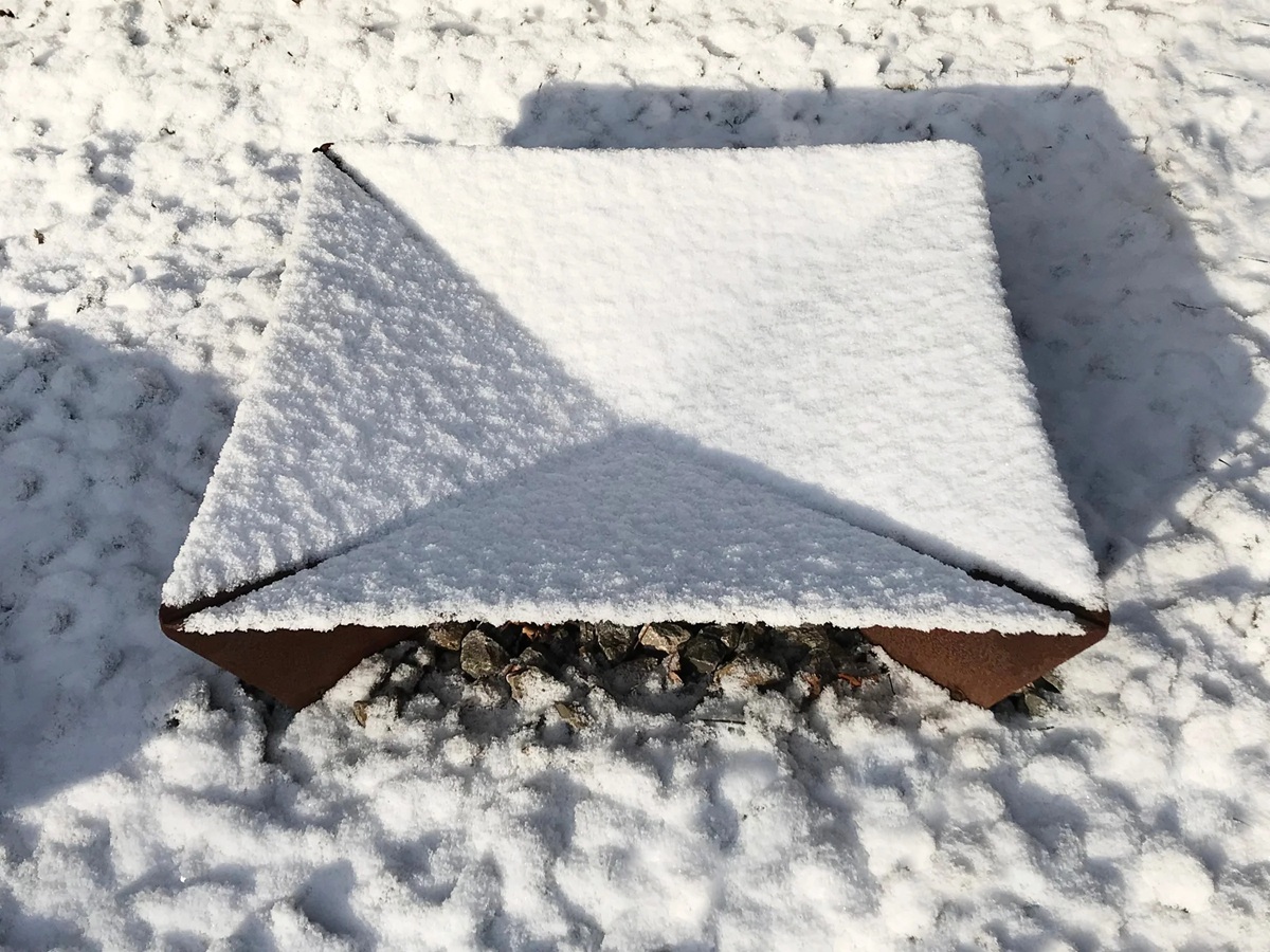 Fluxus Fire bowl square Keilbach