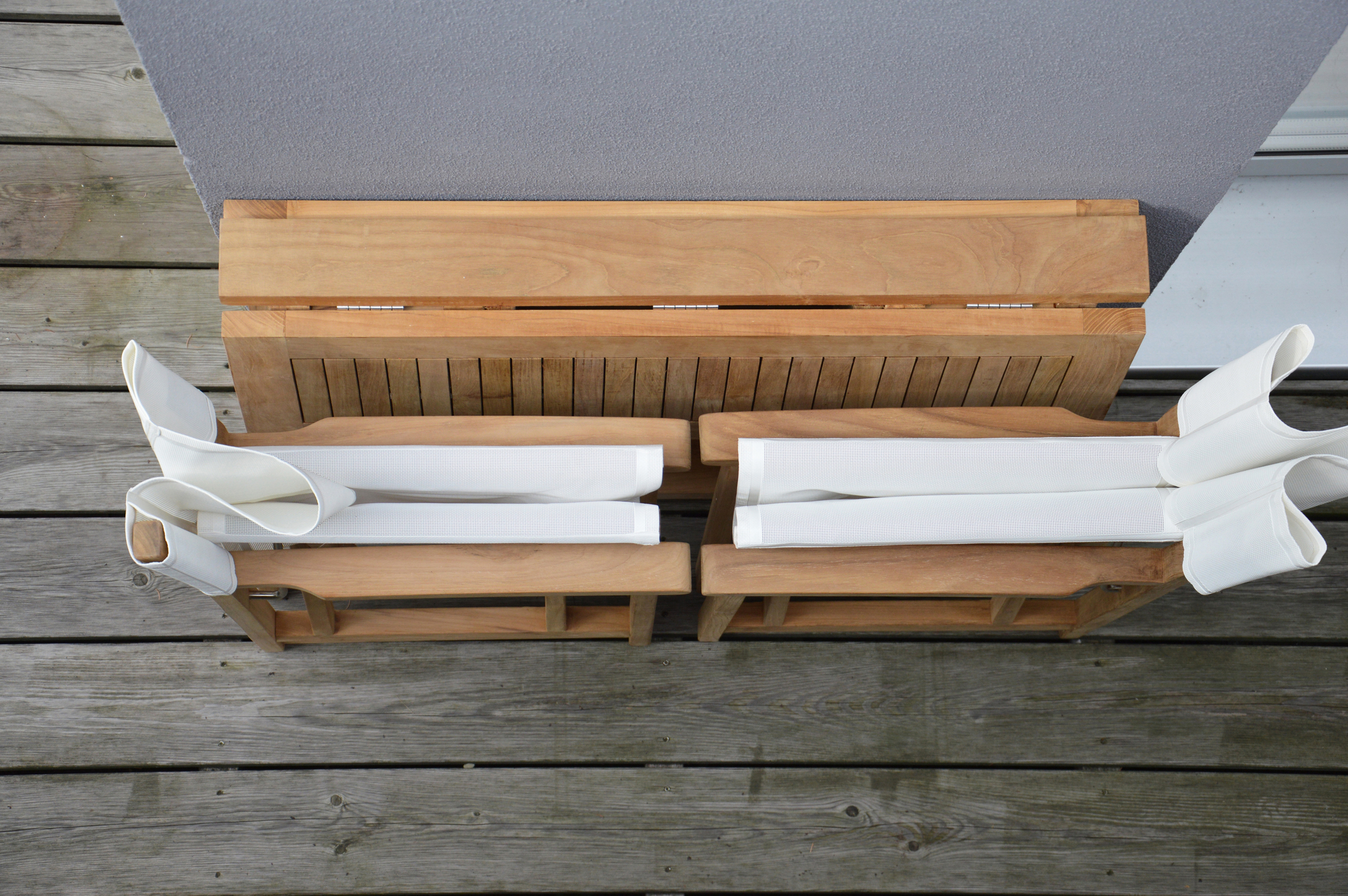 City Folding Table/Balcony Table Natural Jan Kurtz