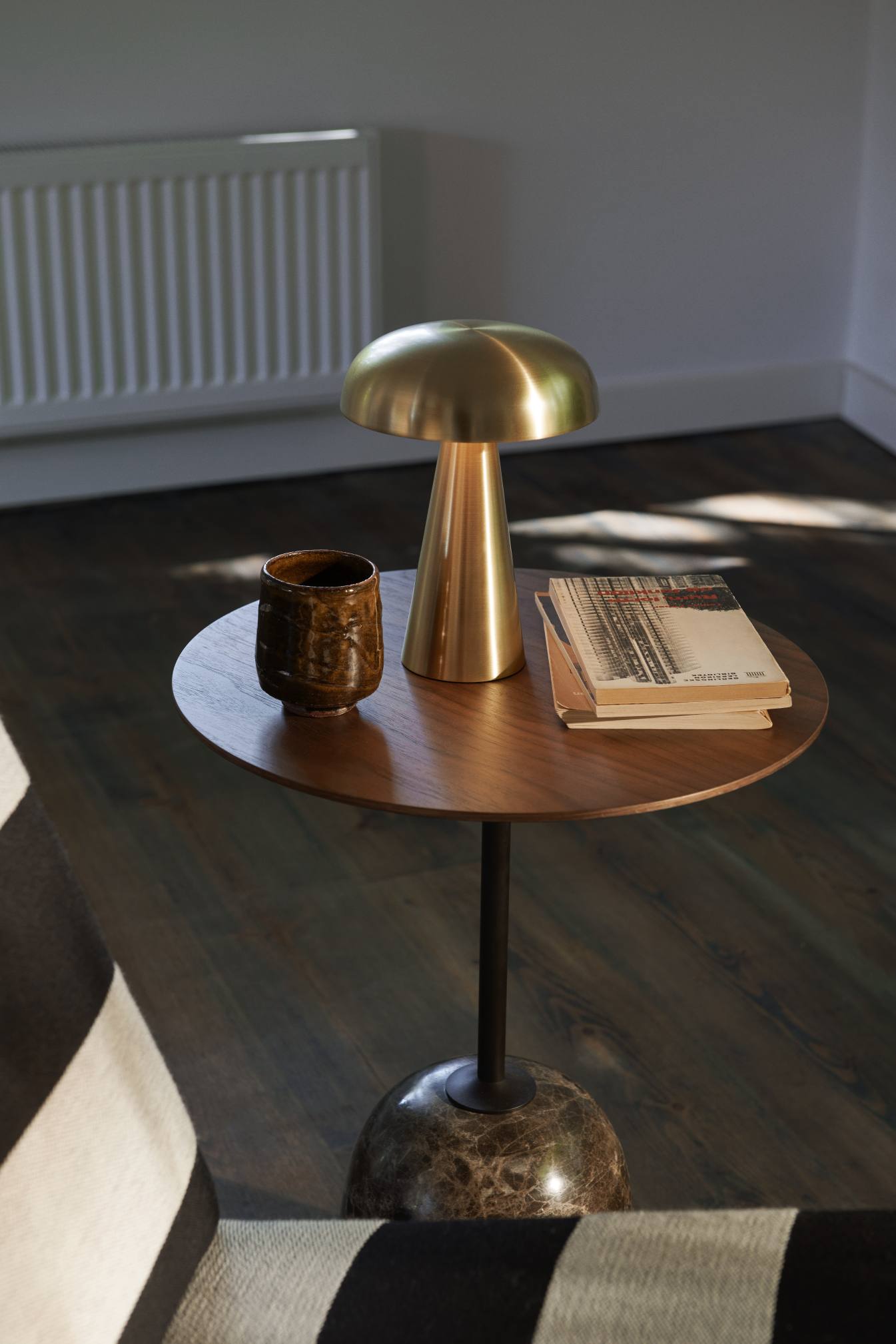 Lato LN8 / LN9 side table with Wooden top AndTradition 