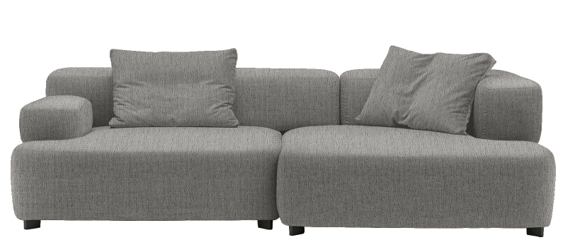 Alphabet 3-Seater Sofa Armrest right Fritz Hansen
