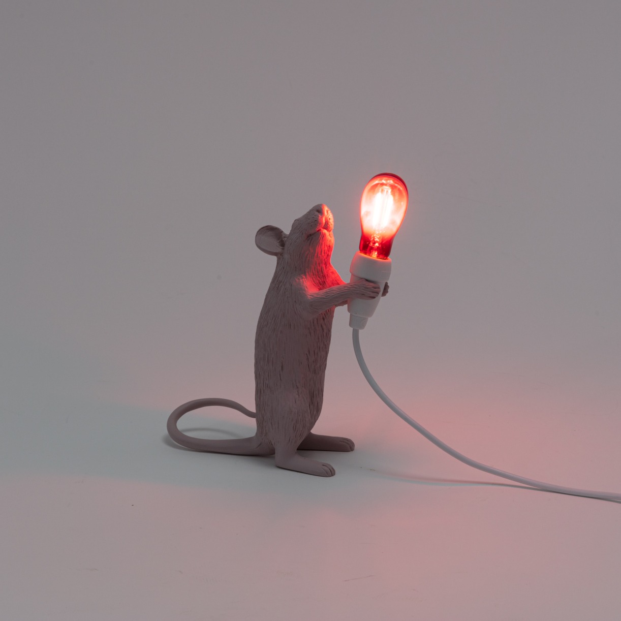 Mouse Lamp Step Love Edition USB Table Lamp Seletti