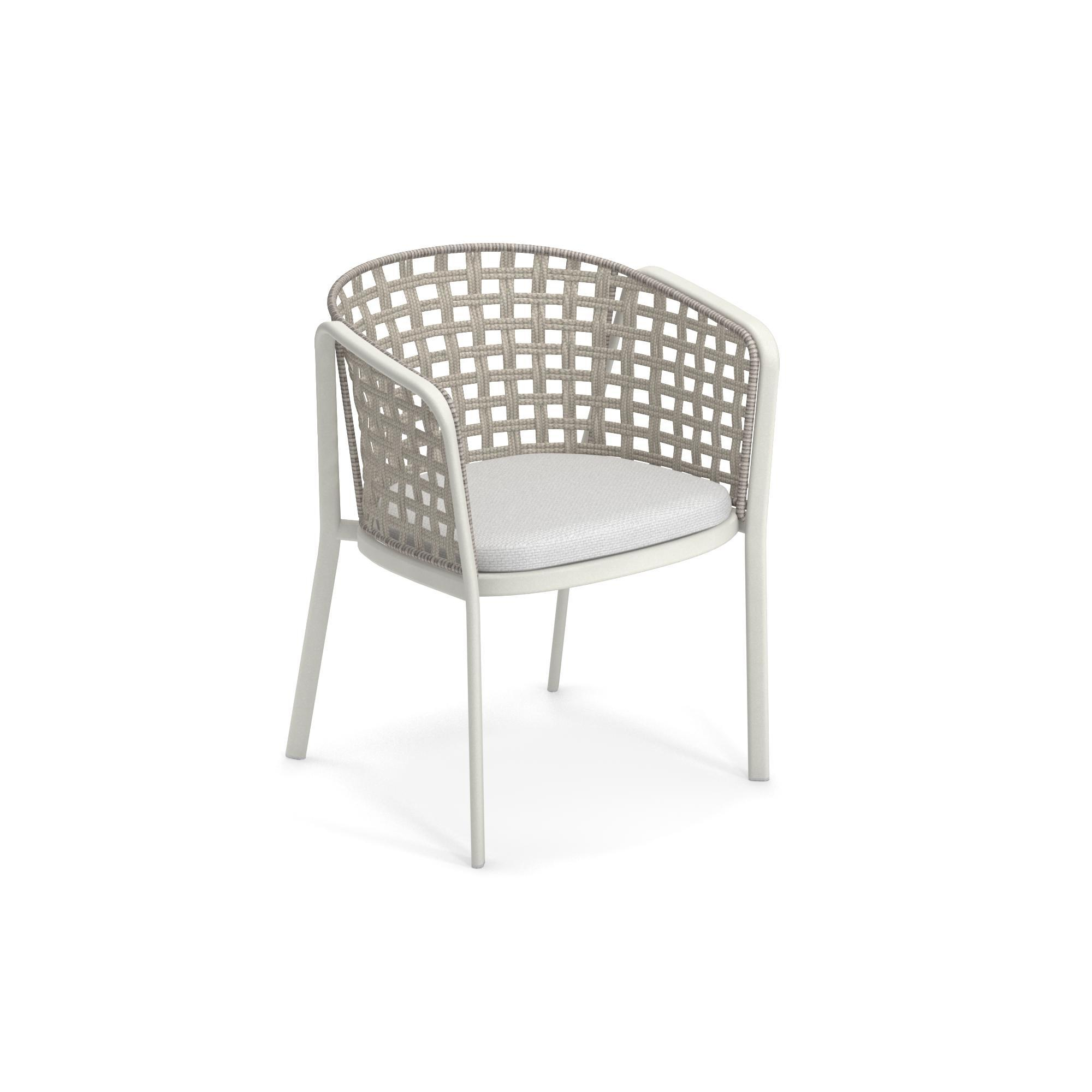 Carousel 1213 Outdoor Armchair Emu White / Melange Ivory