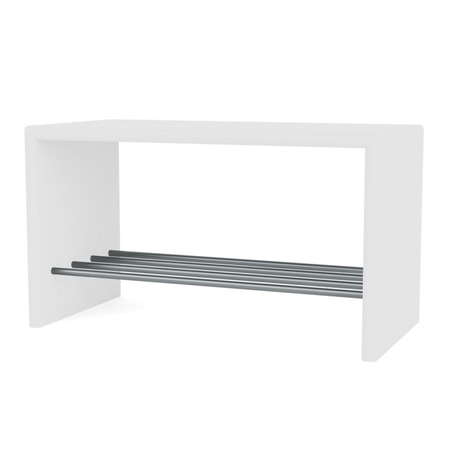 Shoe Bench 80 cm New White Montana