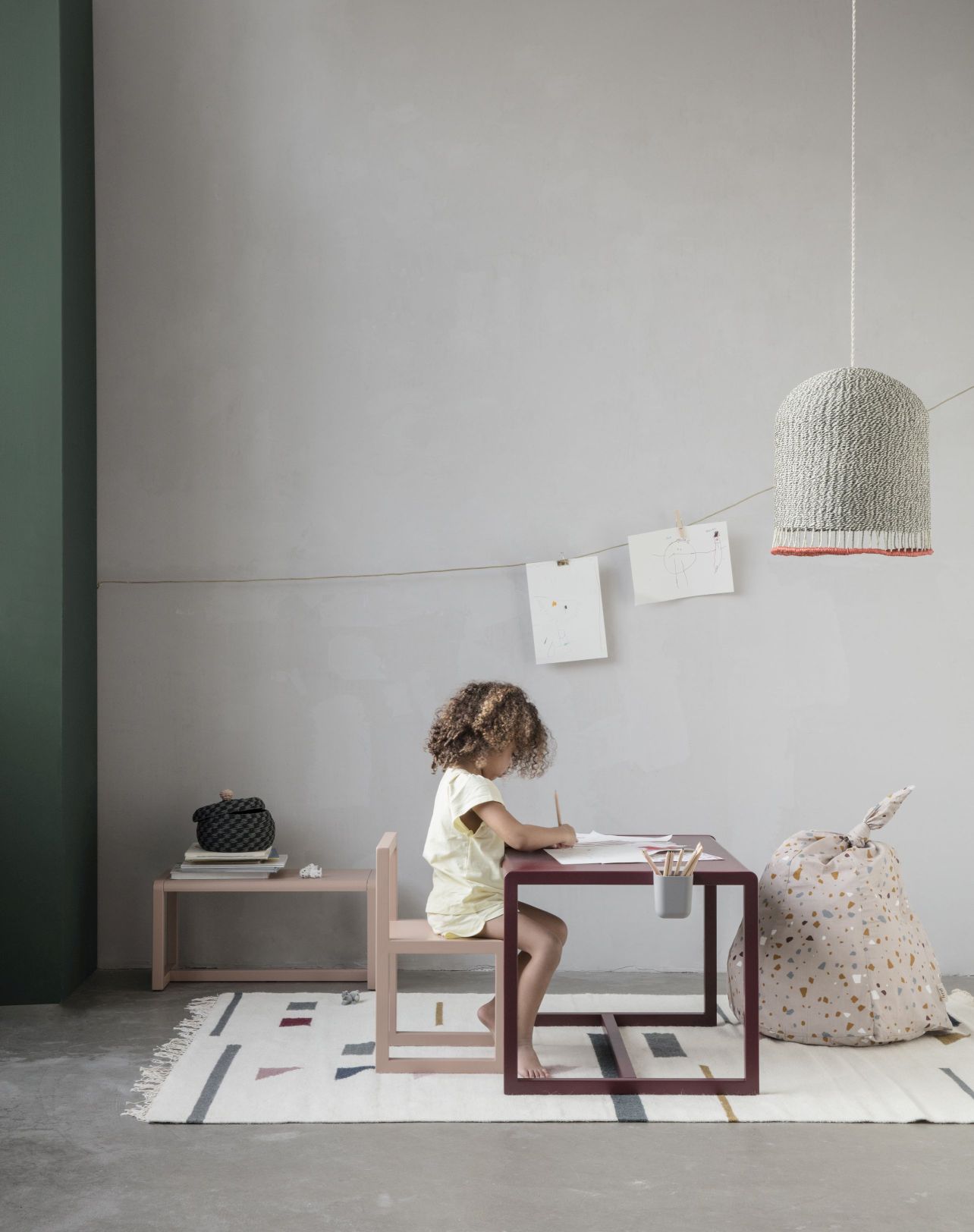 Little Architect Table Rose Ferm Living SINGLE PIECE