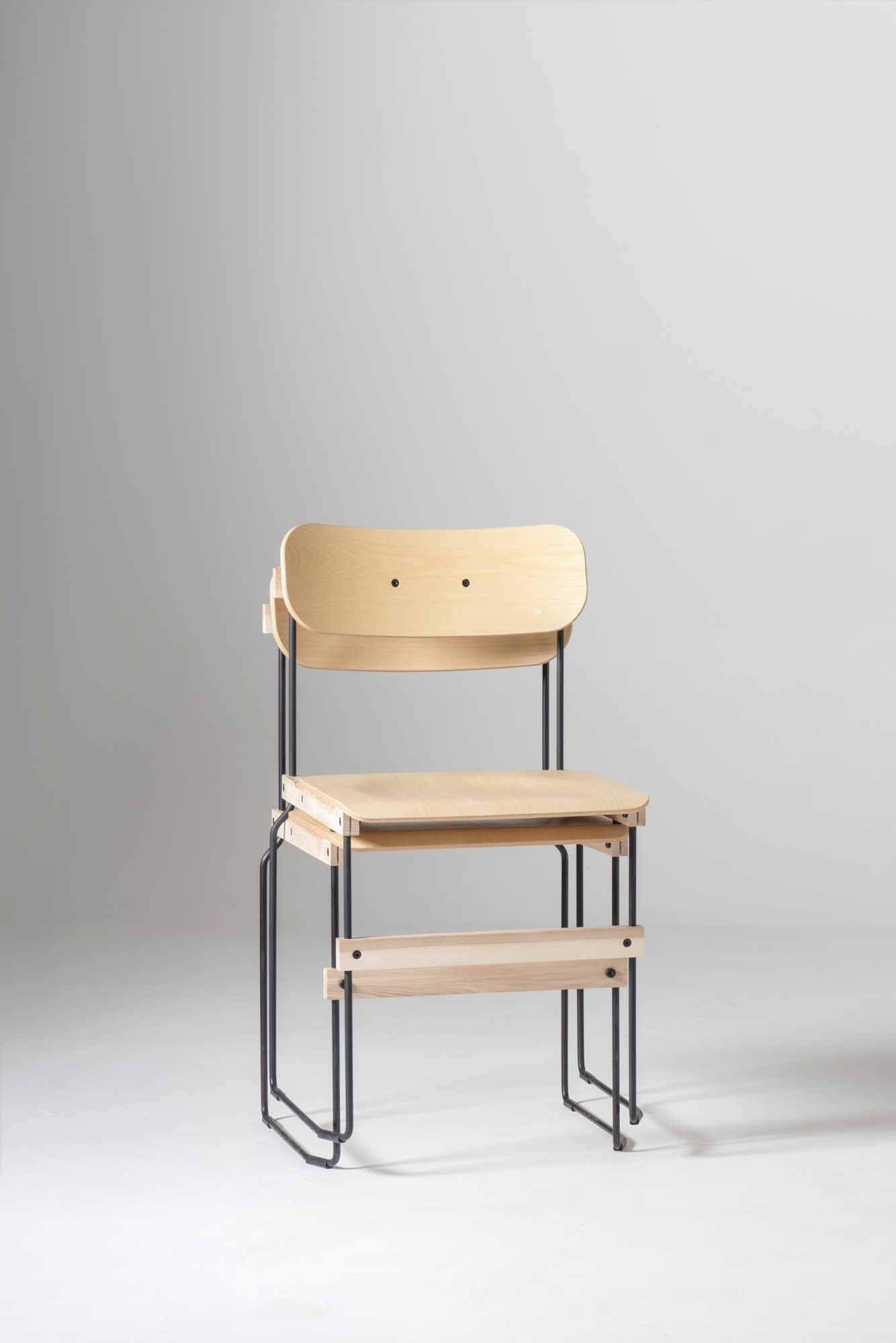 Bruto side chair Nils Holger Moormann