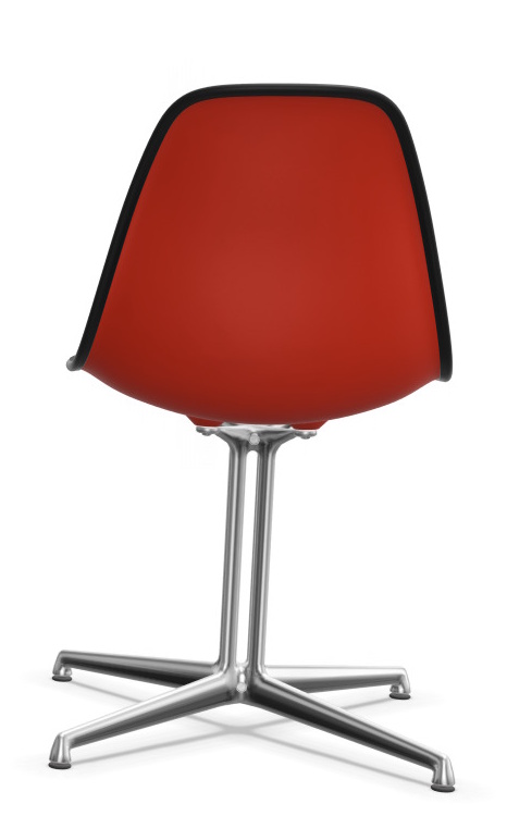 Eames Plastic Side Chair DSL RE Fully Upholstered Chair Vitra