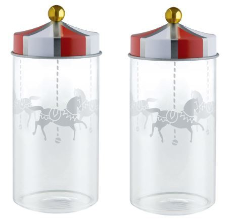 Circus Set of two spice containers MW68S2 Alessi