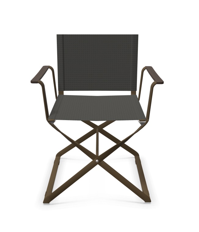 Ciak Outdoor Director's chair Brown mat Emu SINGLE PIECES