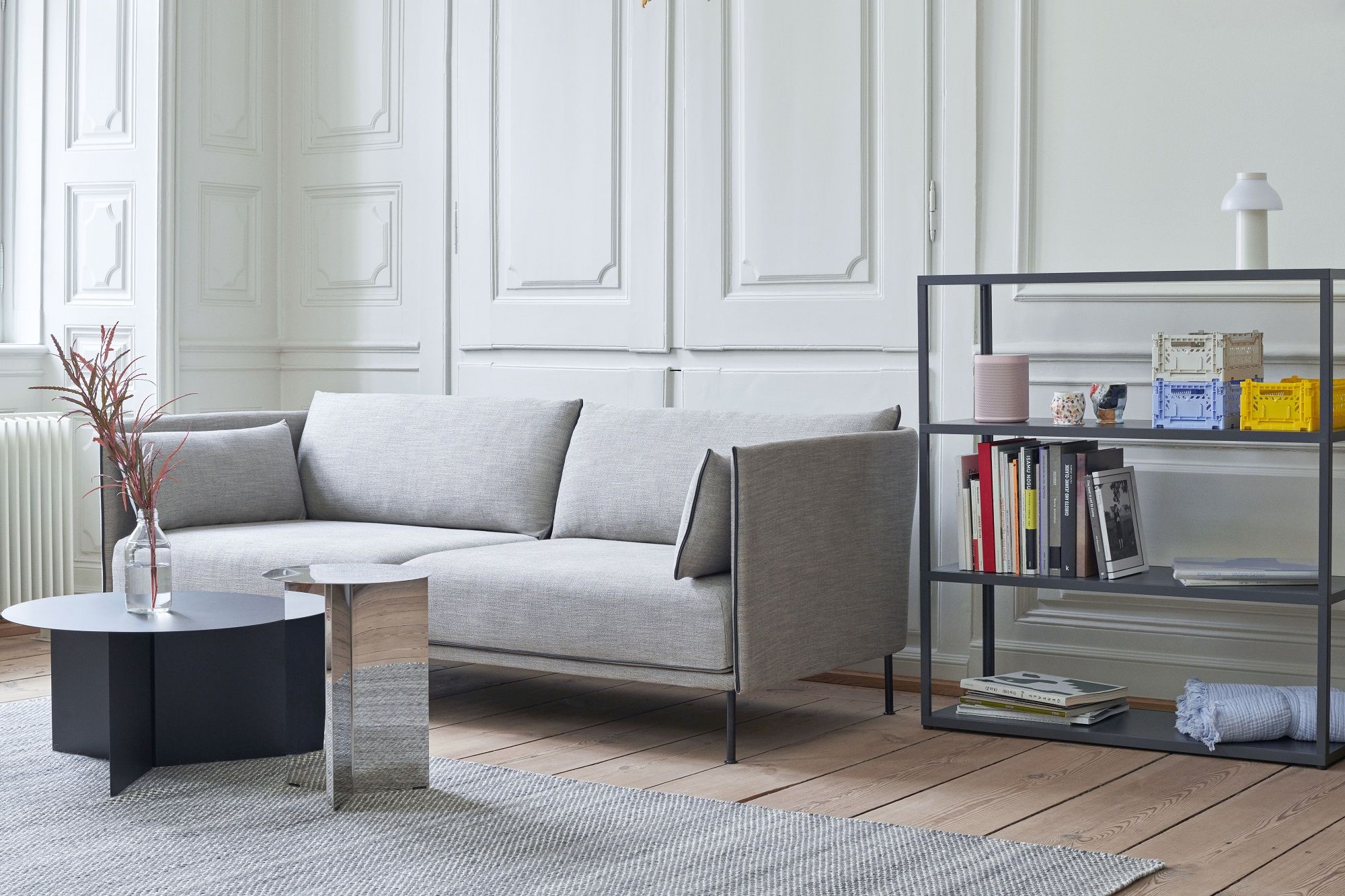 Slit Table Round XL side table / coffee table Hay 