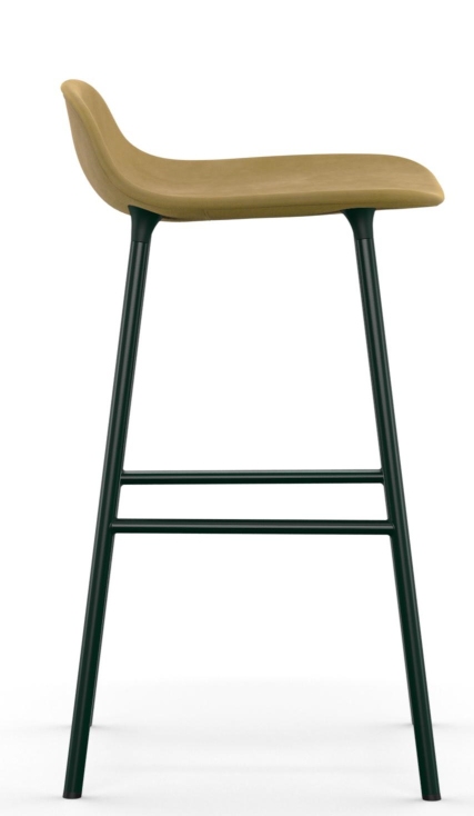 Form Barstool  H 65 cm Steel Upholstered Normann Copenhagen