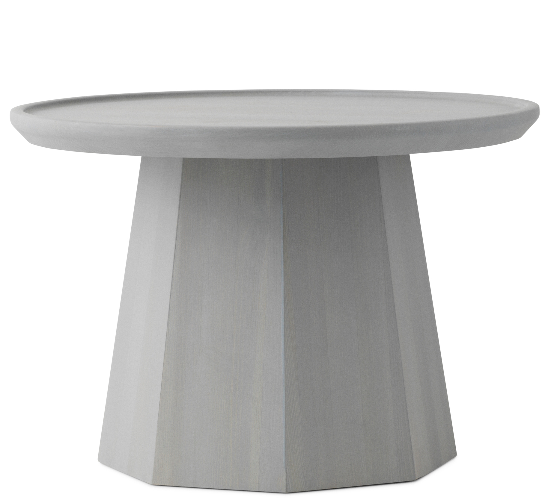 Pine Table Large Side Table Normann Copenhagen Light grey