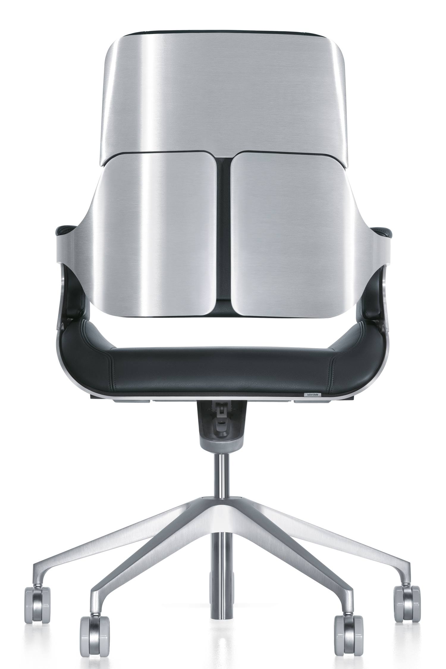 Silver SV10P Office Swivel Chair Medium Height Interstuhl