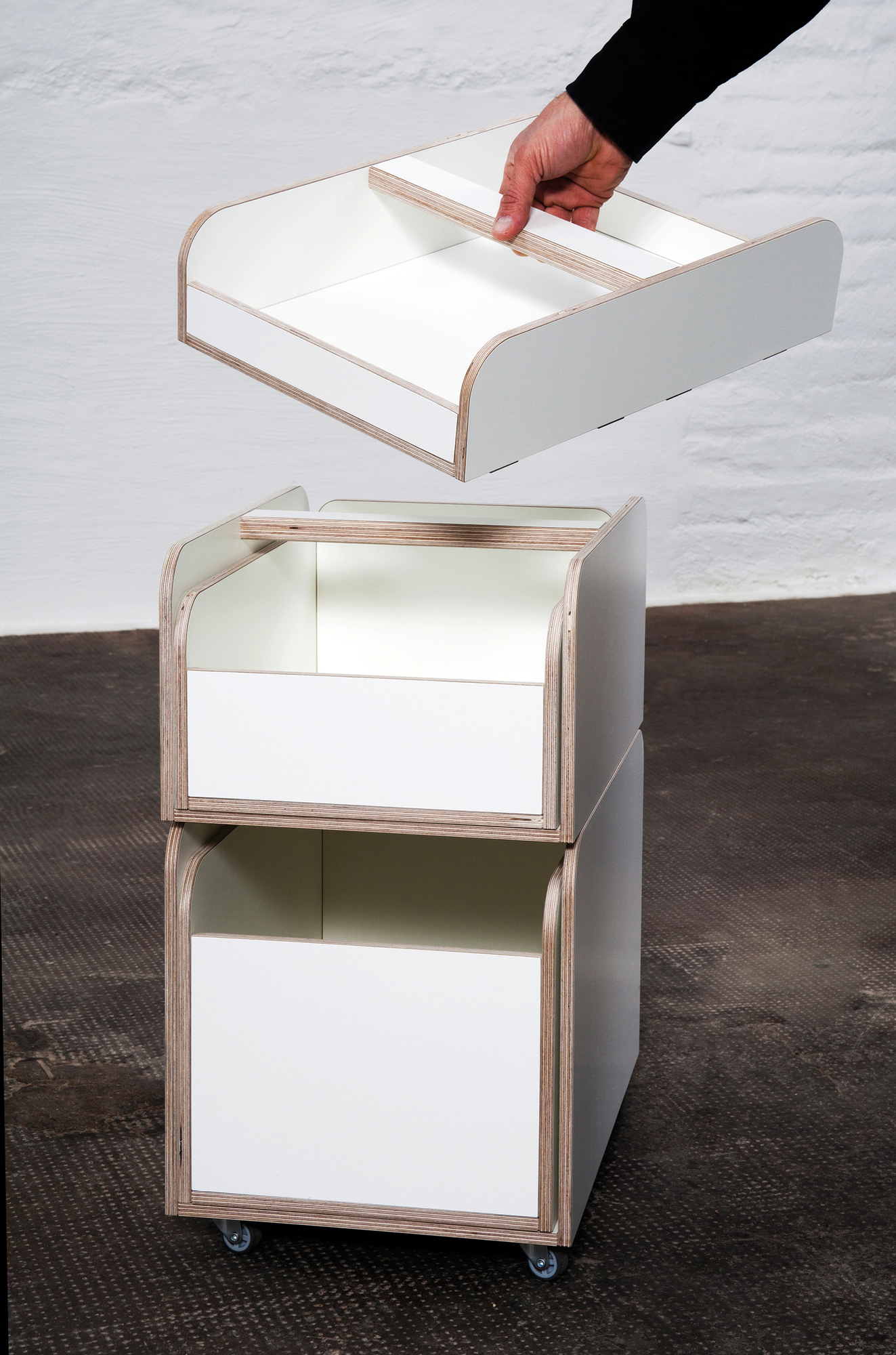 Growing Table container for children table Pure Position