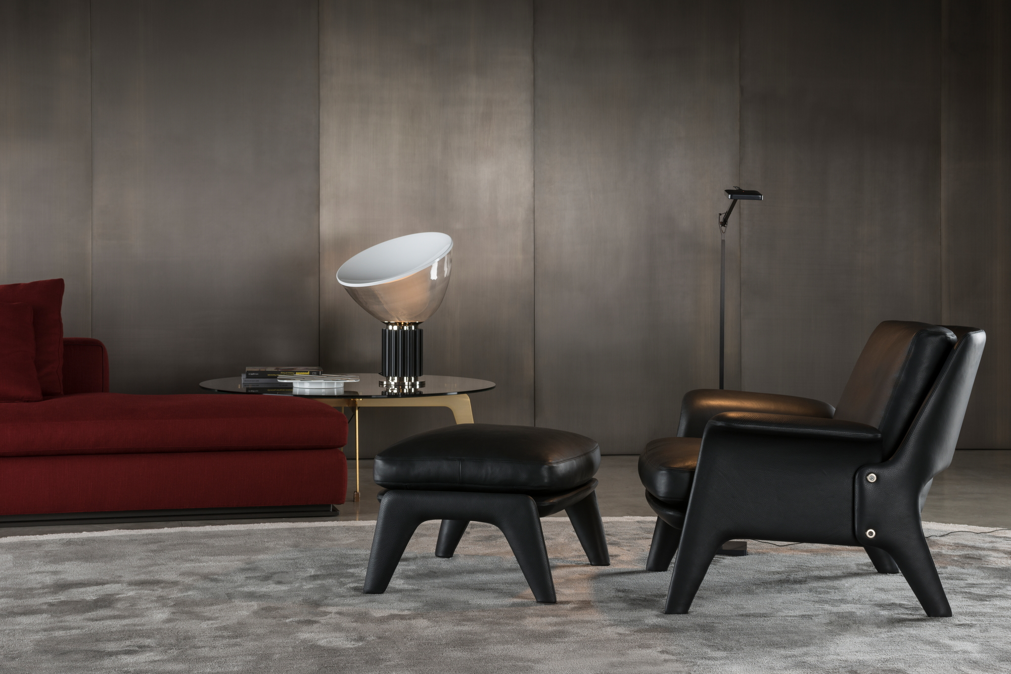 Taccia Table lamp Flos black