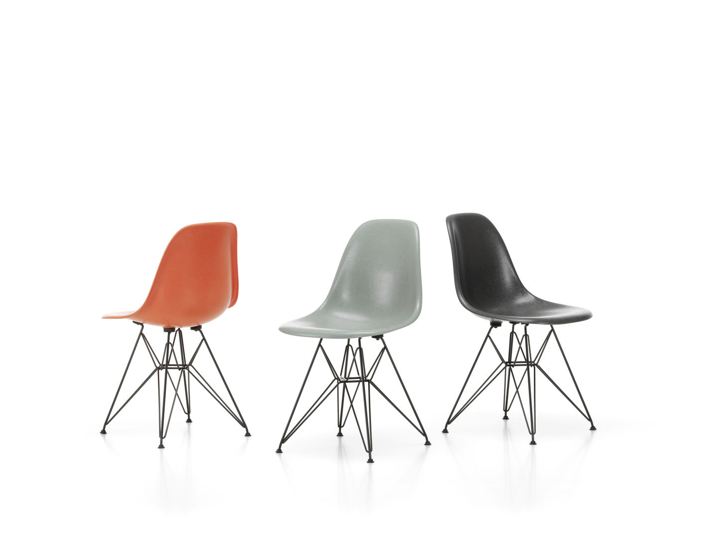Eames Fibreglass Chair DSR Chair Vitra