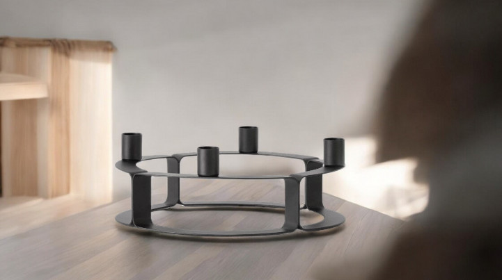Lucca candlestick novoform SINGLE PIECE