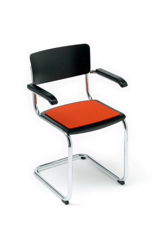 Seat cushion - Felt cushion Thonet S 43 LIGHT MELT Hey Sign SINGLE PIECES