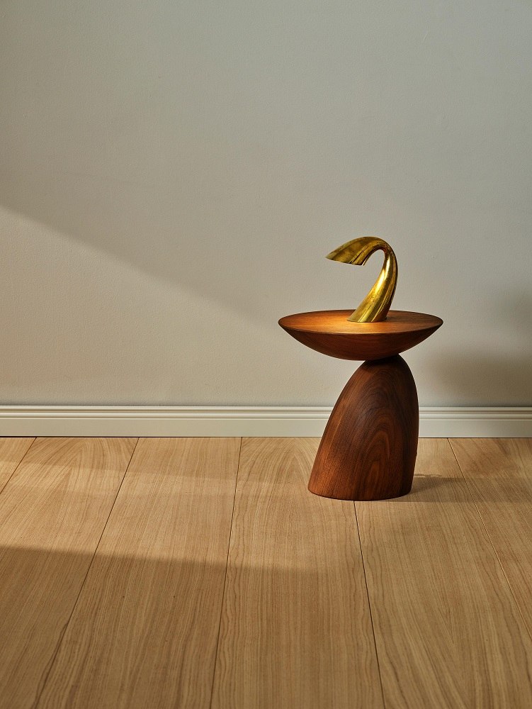 Wooden Parabel Table Eero Aarnio Originals