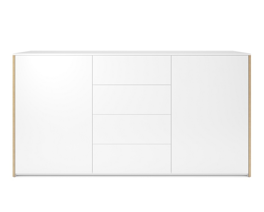 Modular Plus Sideboard with 2 doors and 4 drawers Müller Möbelwerkstätten
