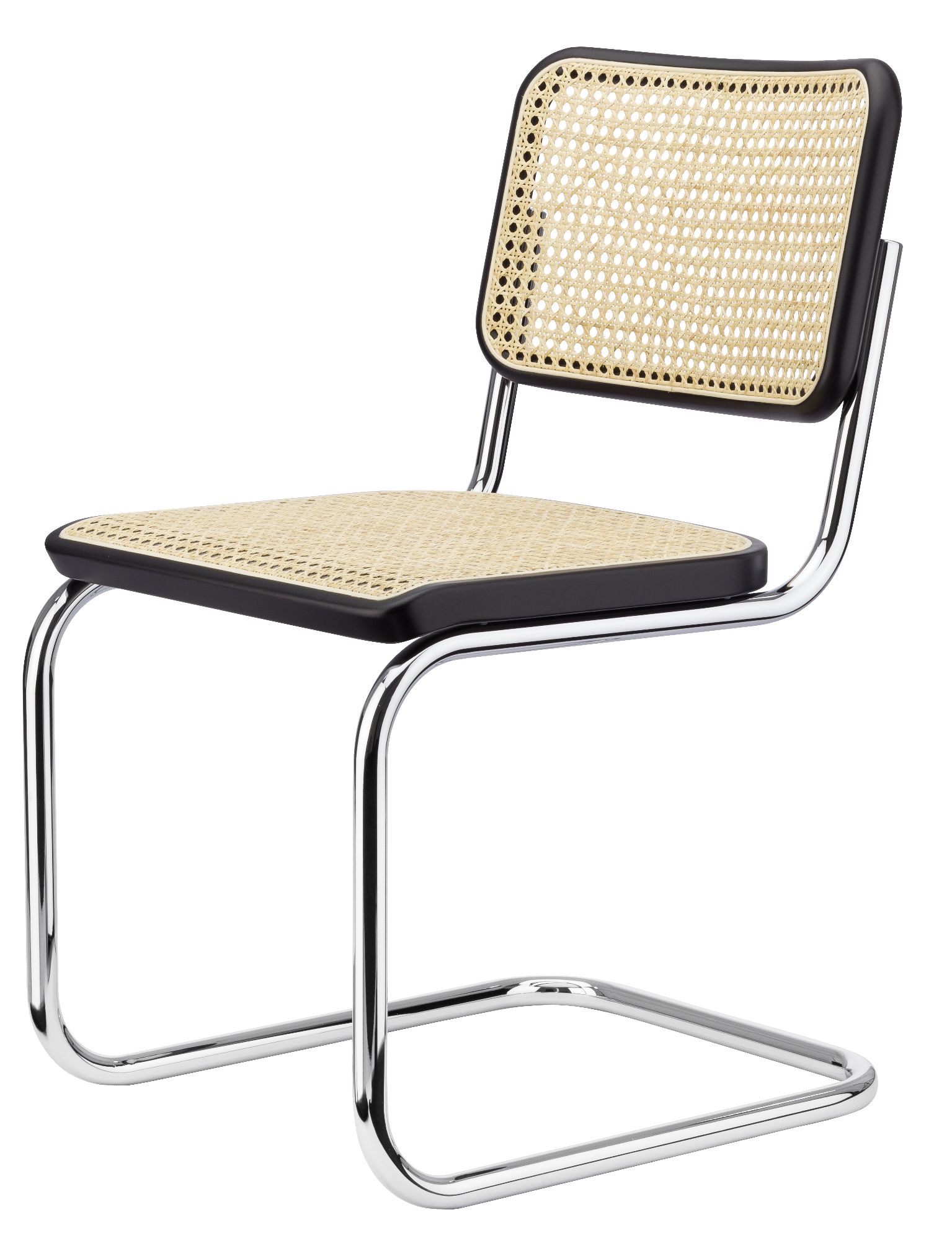 S 32 V Steel Tube Classic Free-swinging CHROME / BLACK Thonet PREFERRED COMBINATION