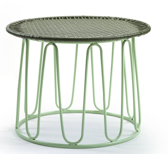 Circo Side Table outdoor ames Olive green / Pastel green