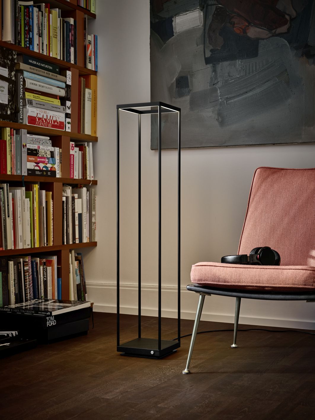 Reflex² floor lamp S 100 black Serien Lighting